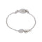 Bracelet O. J. Perrin Cœur Légendes - Bracelet en or blanc 18 carats 58 Facettes 5058419CN