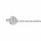 Bracelet O. J. Perrin Cœur Légendes - Bracelet en or blanc 18 carats 58 Facettes 5058419CN