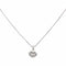 Collier Chopard Collier  Or blanc Diamant 58 Facettes 5114922CN