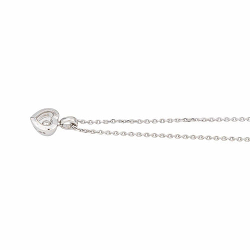 Collier Chopard Collier  Or blanc Diamant 58 Facettes 5114922CN