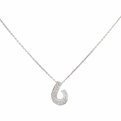 Collier Collier  Or blanc Diamant 58 Facettes 4878437CN