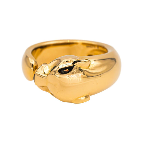 Bague 55 Cartier Bague Panthère Or jaune Tsavorite, Onyx 58 Facettes 5422031RV