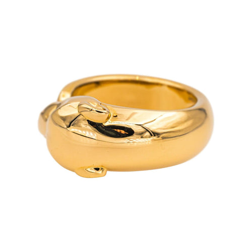 Bague 55 Cartier Bague Panthère Or jaune Tsavorite, Onyx 58 Facettes 5422031RV