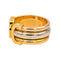 Bague 51 Cartier Bague C Or jaune, Or rose, Or blanc 58 Facettes 5422044RV