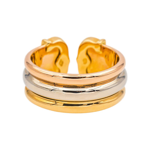 Bague 54 Cartier Bague C Or jaune Diamant 58 Facettes 5422112RV