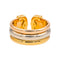Bague 54 Cartier Bague C Or jaune Diamant 58 Facettes 5422112RV
