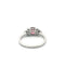Bague 50 Bague vintage en or blanc 18k avec tourmaline ovale et péridots 58 Facettes 50346