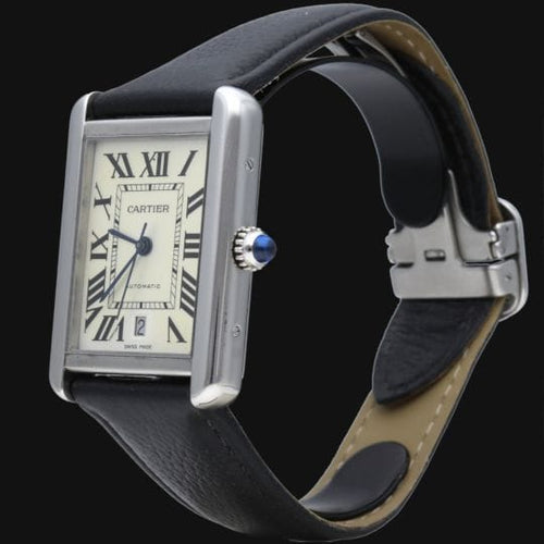Montre Cartier Montre Tank Solo Xl 58 Facettes MT45441