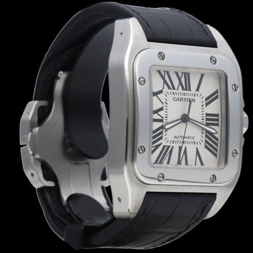 Montre Cartier Montre Santos 100 Xl 58 Facettes MT45430