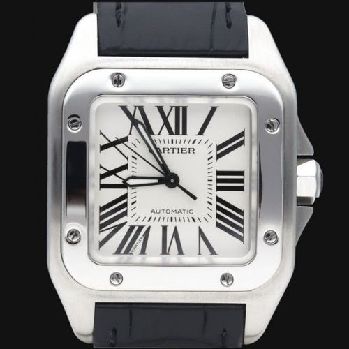 Montre Cartier Montre Santos 100 Xl 58 Facettes MT45432