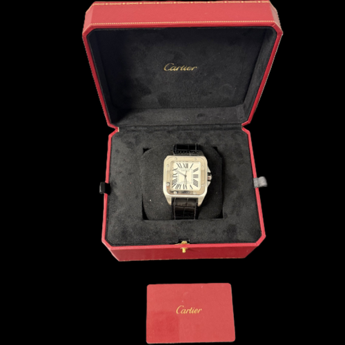 Montre Cartier Montre Santos 100 Xl 58 Facettes MT45432