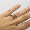 Bague 52 Bague Tutti Frutti en or jaune 18 carats et pierres fines colorées 58 Facettes