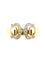 Bague 56 Cartier C de Cartier - Bague en or jaune 18K et diamants 58 Facettes Cartier bague