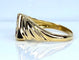 Bague 50 Bague jonc en or jaune 18 carats avec diamant et rubis 58 Facettes AB679