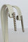 Boucles d'oreilles Alain Roure - Boucles d’oreilles pendantes en or blanc 18 ct et diamants 58 Facettes earrings