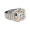 Montre Montre Cartier, "Santos", acier et or. 58 Facettes 35389
