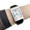 Montre Montre Jaeger-Lecoultre , « Grande Reverso 986 Duodate », acier, cuir. 58 Facettes 35326