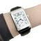 Montre Montre Jaeger-Lecoultre , « Grande Reverso 986 Duodate », acier, cuir. 58 Facettes 35326