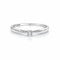Bague 50 Solitaire - Bague en or blanc 18 carats et diamant 58 Facettes Solitaire - en or blanc 18 carats et diamant