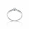 Bague 50 Solitaire - Bague en or blanc 18 carats et diamant 58 Facettes Solitaire - en or blanc 18 carats et diamant