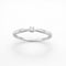 Bague 50 Solitaire - Bague en or blanc 18 carats et diamant 58 Facettes Solitaire - en or blanc 18 carats et diamant