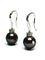 Boucles d'oreilles Boucles d’oreilles en or blanc 18 carats, perles de Tahiti et diamants 58 Facettes 1716762