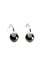Boucles d'oreilles Boucles d’oreilles en or blanc 18 carats, perles de Tahiti et diamants 58 Facettes 1716762