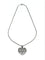 Collier Collier cœur - Pendentif en or blanc 750 et diamants 58 Facettes 1716769