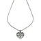 Collier Collier cœur - Pendentif en or blanc 750 et diamants 58 Facettes 1716769