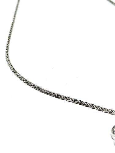Collier Collier cœur - Pendentif en or blanc 750 et diamants 58 Facettes 1716769