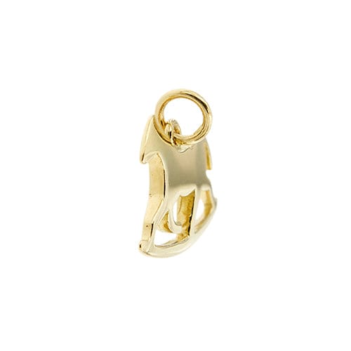 Pendentif Dodo - Pendentif cheval à bascule en or jaune 18 ct 58 Facettes 38636