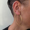 Boucles d'oreilles Boucles d'oreilles créoles grandes en or jaune 18 ct 58 Facettes 41064