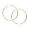 Boucles d'oreilles Boucles d’oreilles créoles grandes en or jaune 18 ct 58 Facettes 41064