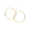 Boucles d'oreilles Boucles d’oreilles créoles grandes en or jaune 18 ct 58 Facettes 41064