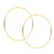 Boucles d'oreilles Boucles d’oreilles créoles très grandes en or jaune 18 ct 58 Facettes 35199