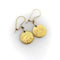 Boucles d'oreilles Époque victorienne - Boucles d’oreilles love tokens en or 22K 58 Facettes
