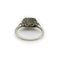 Bague Art déco - Bague de fiançailles en or blanc 18k et diamant 58 Facettes A1001V
