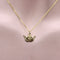 Pendentif Pendentif ou charm chérubin ailé en or 14K 58 Facettes