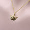 Pendentif Pendentif ou charm chérubin ailé en or 14K 58 Facettes