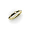 Bague Bague en or 18 carats émaillée noir et rose avec diamant 58 Facettes