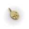 Pendentif Cute as a Button - Pendentif médaille renard en or 14K avec rubis 58 Facettes