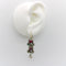 Boucles d'oreilles Giardinetti - Boucles d’oreilles pendantes en argent et or jaune 18k rubis émeraudes perles 58 Facettes