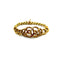 Bracelet Bracelet - Nœud d’amoureux style étrusque en or 14K, grenats et perles 58 Facettes