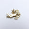 Pendentif Pendentif charm Cupidon vintage en or jaune 14K 58 Facettes