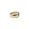 Bague 57 Époque victorienne - Bague œil protecteur en or 14K, diamants et saphirs 58 Facettes