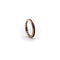 Bague Bague alliance éternité en or blanc 14K et rubis synthétiques 58 Facettes