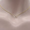 Collier Collier - Diamant taille émeraude en or 14K 58 Facettes A2004E