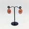 Boucles d'oreilles Époque victorienne - Boucles d’oreilles en or 14K, cornalines et diamants 58 Facettes