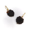 Boucles d'oreilles Époque victorienne - Boucles d’oreilles pendantes en piqué, or 14 carats et argent 58 Facettes