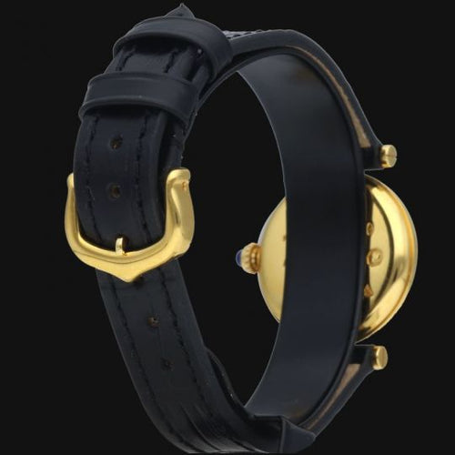 Montre Cartier Montre Must De Cartier Vermeil 58 Facettes MT41225